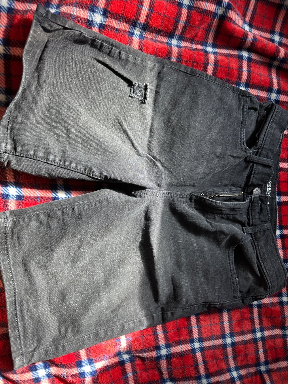 Old Navy Black Kids Denim Shorts